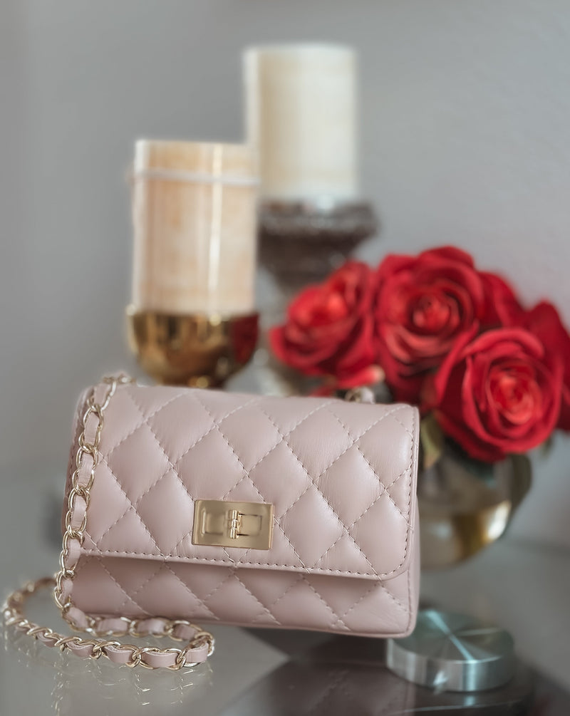 Rose Crossbody Leather Bag