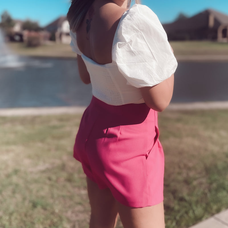 Hot in Pink Shorts