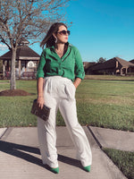 Choose to Shine Wide Leg Pants in White