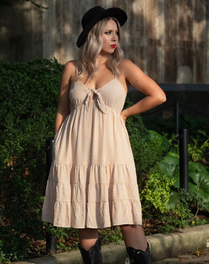 Stay With Me Babydoll Dress