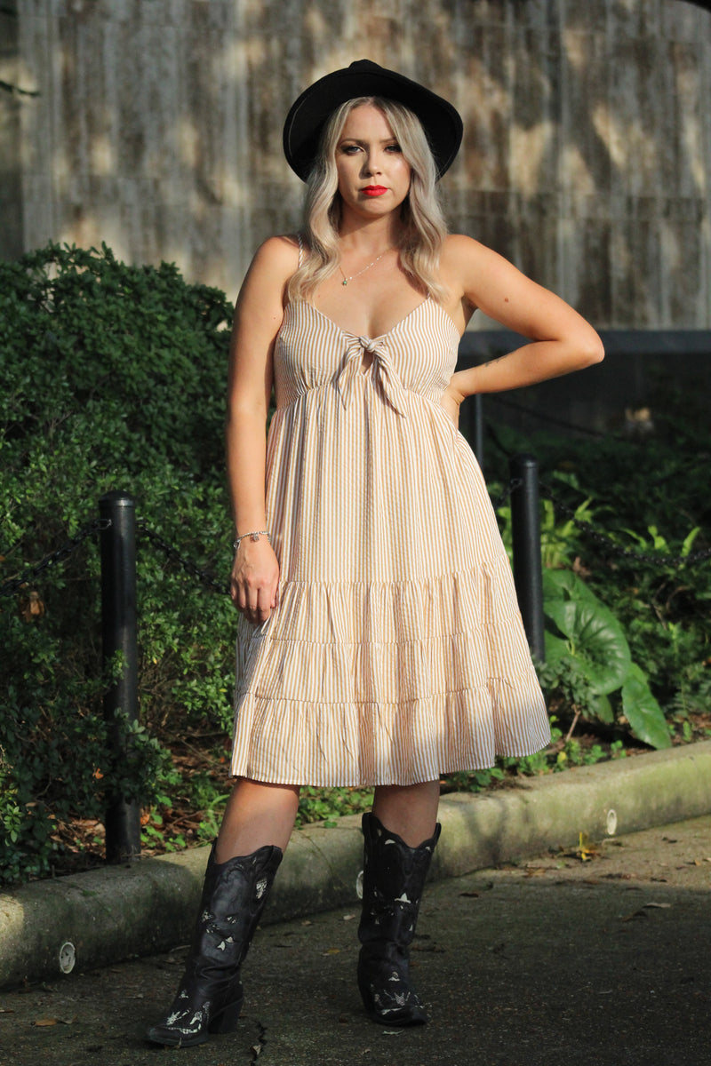 Stay With Me Babydoll Dress