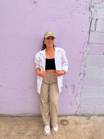 Lovely Button Down White Shirt